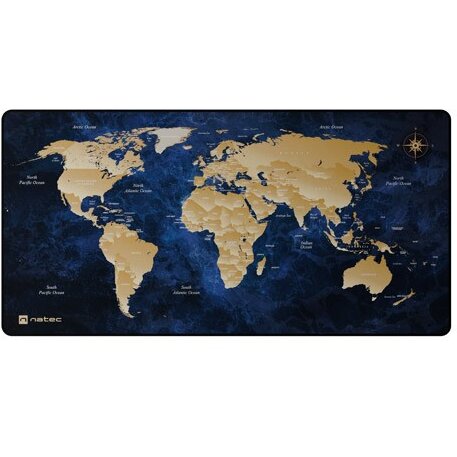 Mousepad World Deep Blue 80x40cm Albastru