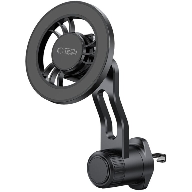 N56 Magnetic MagSafe, Air Vent Mount, Rotire 360 grade, Negru