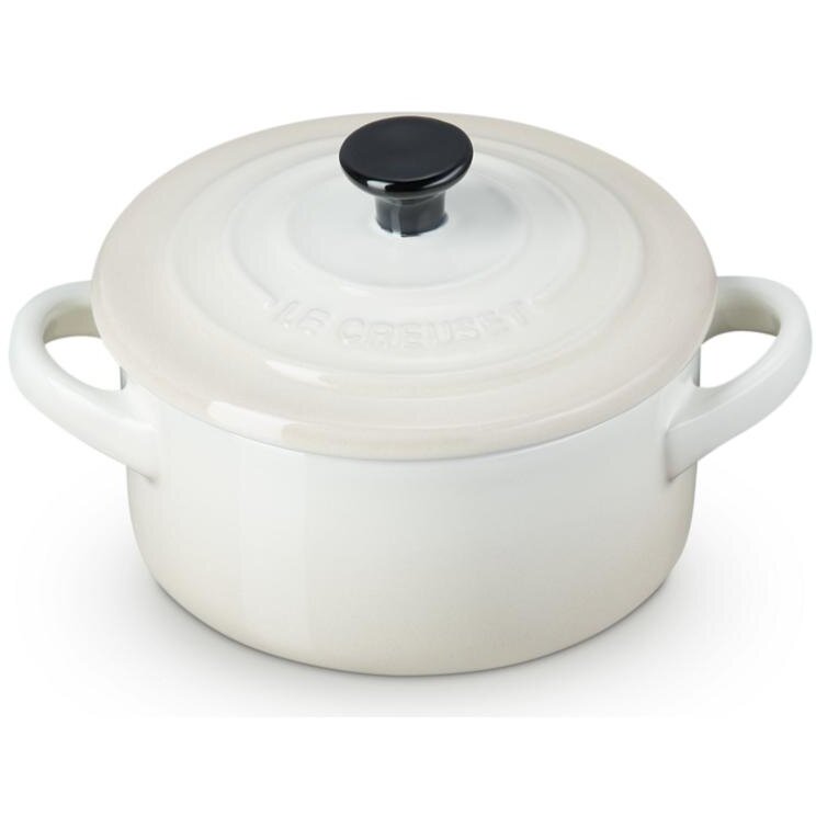 Oala Cu Capac 0.2L Alb