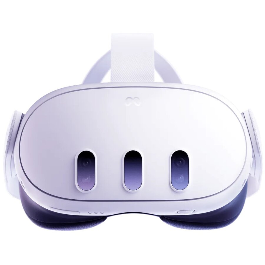 Ochelari VR META Quest 3 Procesor XR2 Gen 2 Memorie 8GB 512GB Monochromatic White
