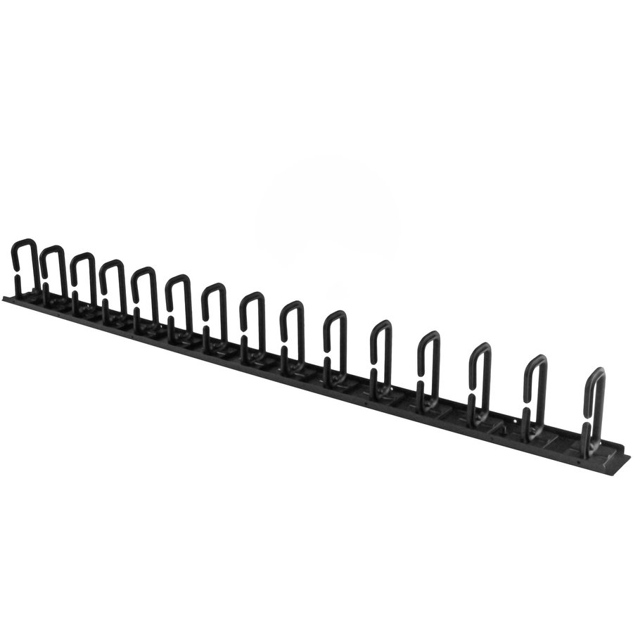 Organizator Rack Vertical 19inch 20U Negru