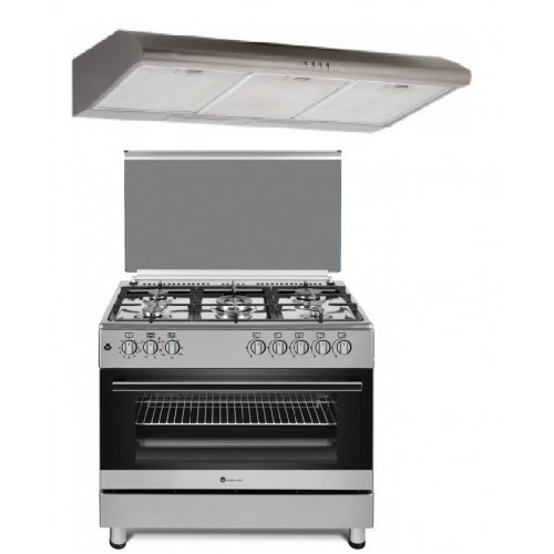 Pachet Aragaz 5 Arzatoare + Hota Clasica