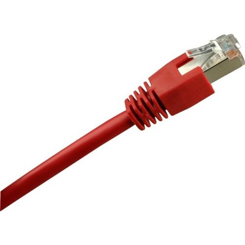 Patchcord S/FTP Cat 5E 10m Red