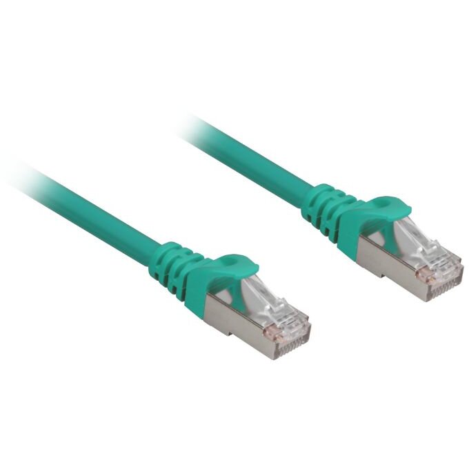 Patchcord S/FTP Cat 6A 10m Green