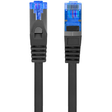 Patchcord S/FTP Cat 6A 2m Black