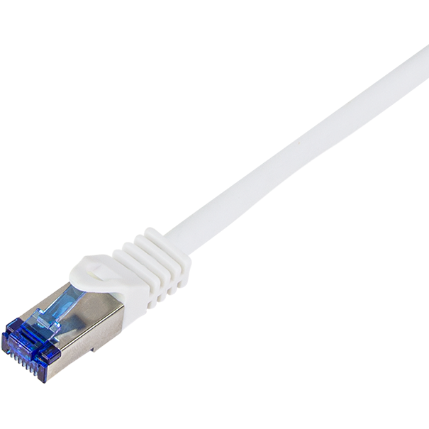 Patchcord S/FTP Cat 6A 7.5m White