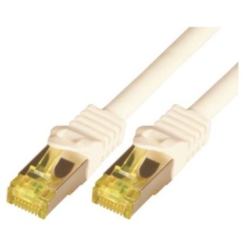 Patchcord S/FTP Cat 7 0.25m White