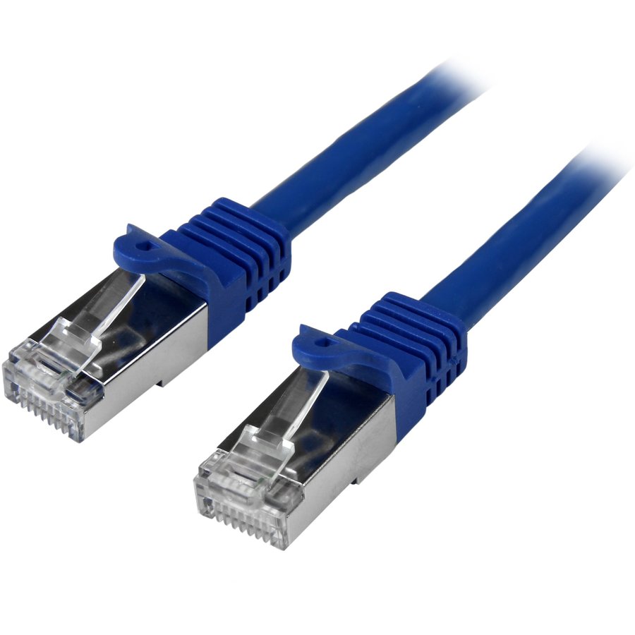 Patchcord S/FTP Cat6 0.5m Blue