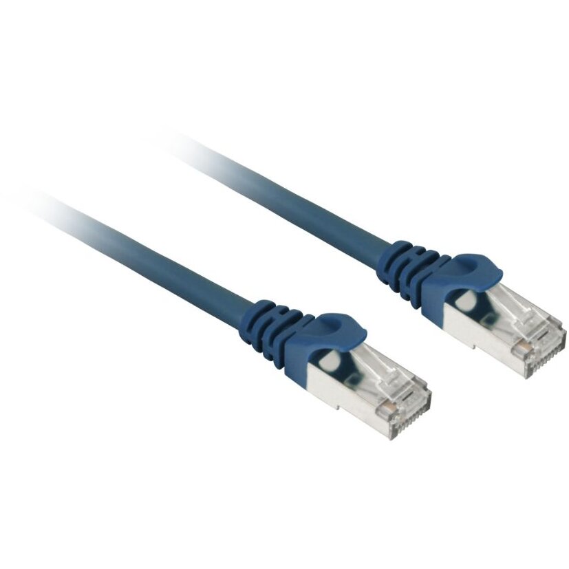 Patchcord S/FTP Cat7 1m Blue