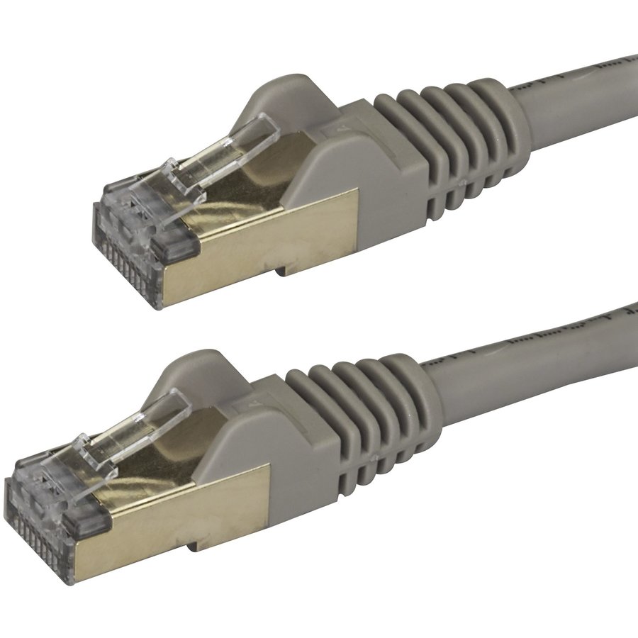 Patchcord STP Cat 6A 1m Grey