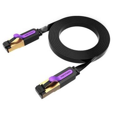 Patchcord STP Cat7 20m Black