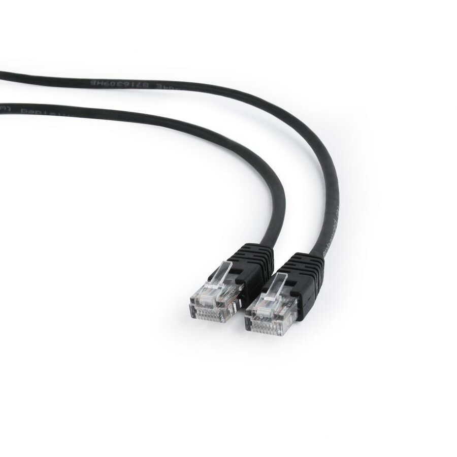Patchcord UTP Cat 5E 10m Black