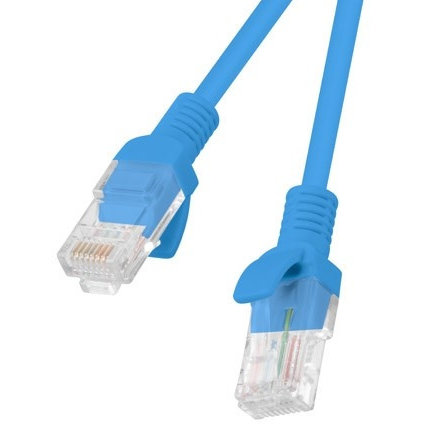 Patchcord UTP Cat 5e 10m Blue