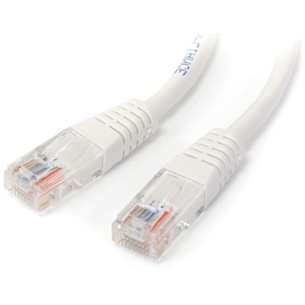 Patchcord UTP Cat 5e 15m White