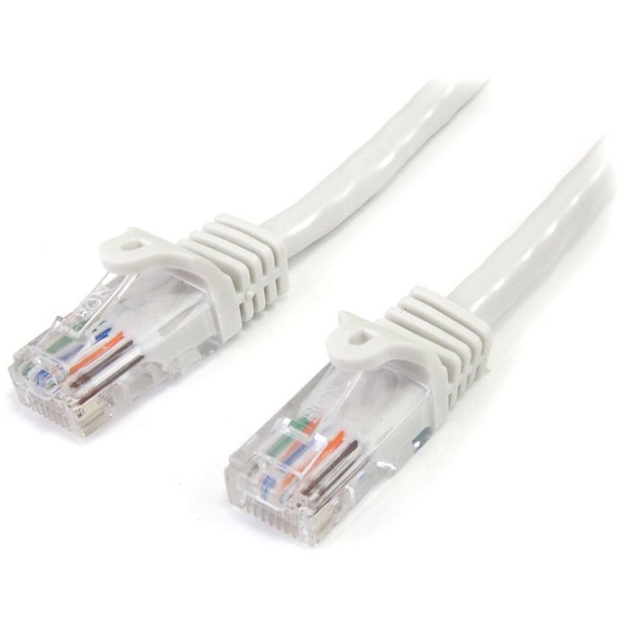 Patchcord UTP Cat 5e 3m White