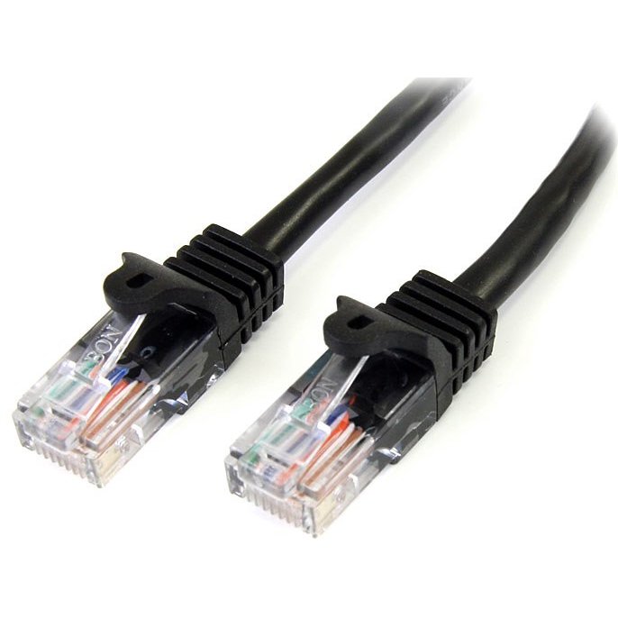 Patchcord UTP Cat 5e 5m Black