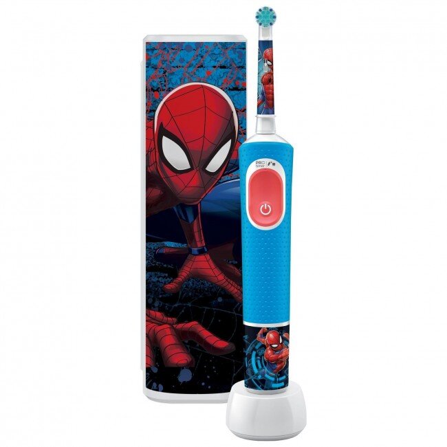 Periuta de Dinti Electrica Vitality PRO D100 Kids Spiderman + Etui