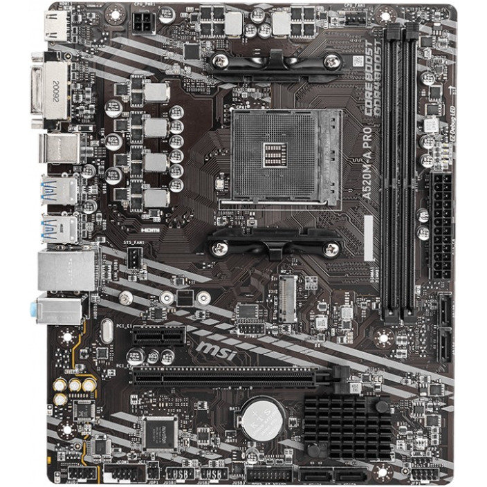 Placa de baza A520M-A PRO AMD AM4 mATX