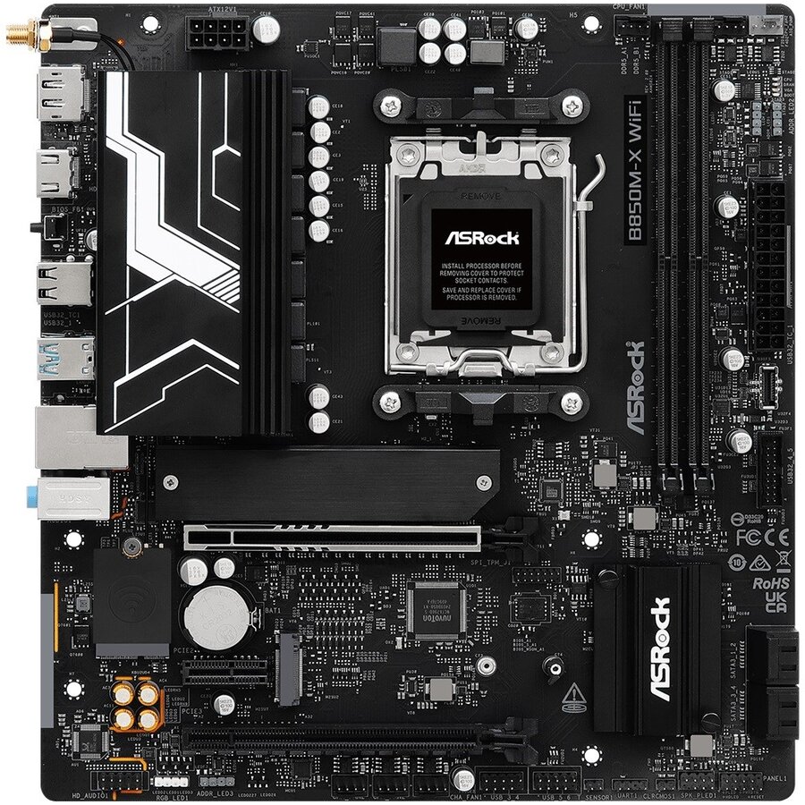Placa De Baza B850M-X WiFi R2 AMD B850 Socket AM5 micro ATX