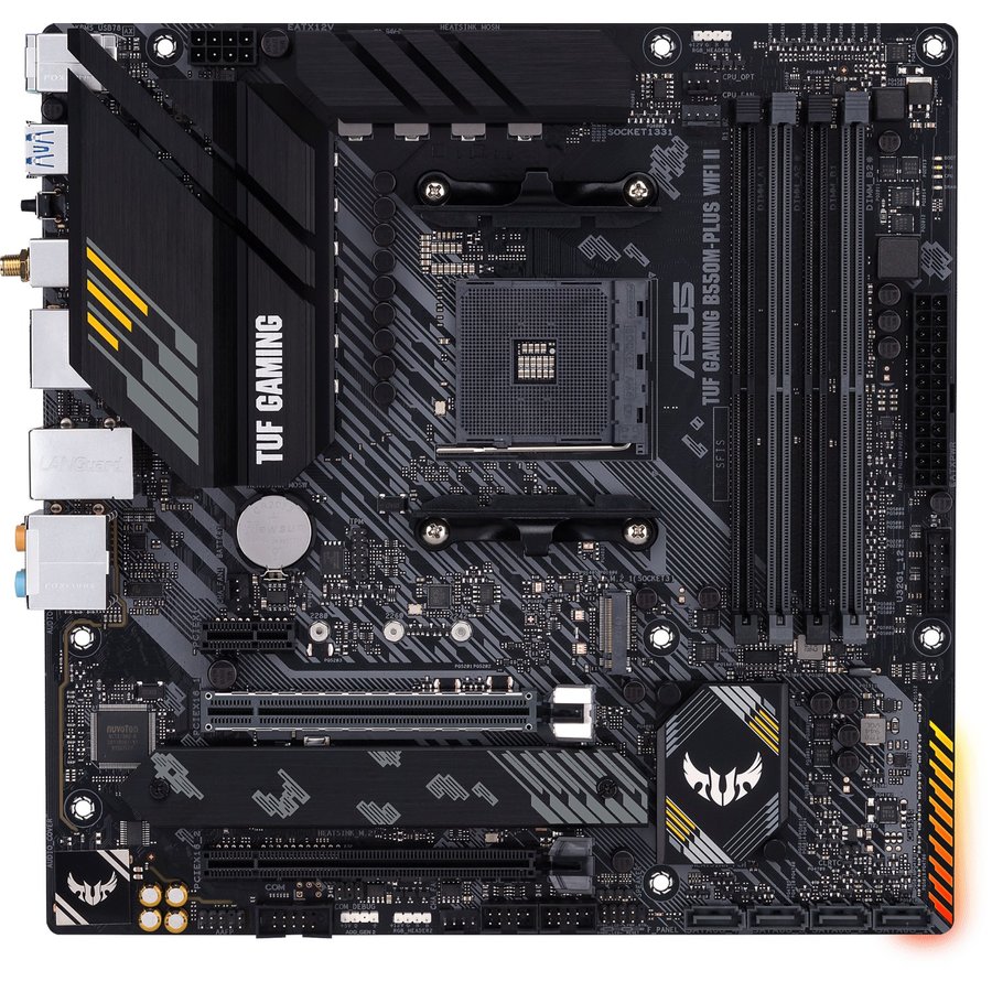 Placa de baza Gaming 90MB19Y0-M0EAY0 B550M-PLUS WIFI II Socket AM4 micro ATX