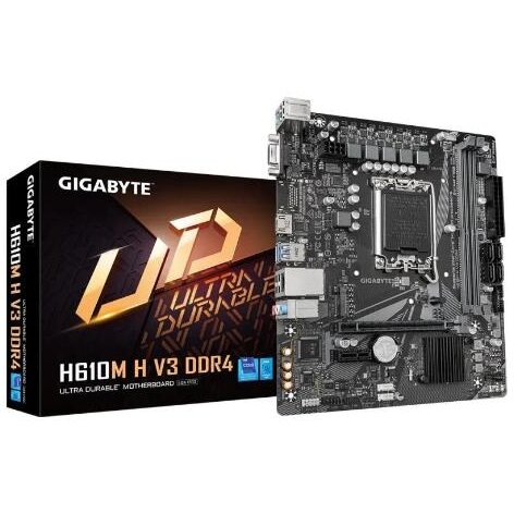 Placa de Baza H610M H V3 DDR4 LGA1700 mATX Negru