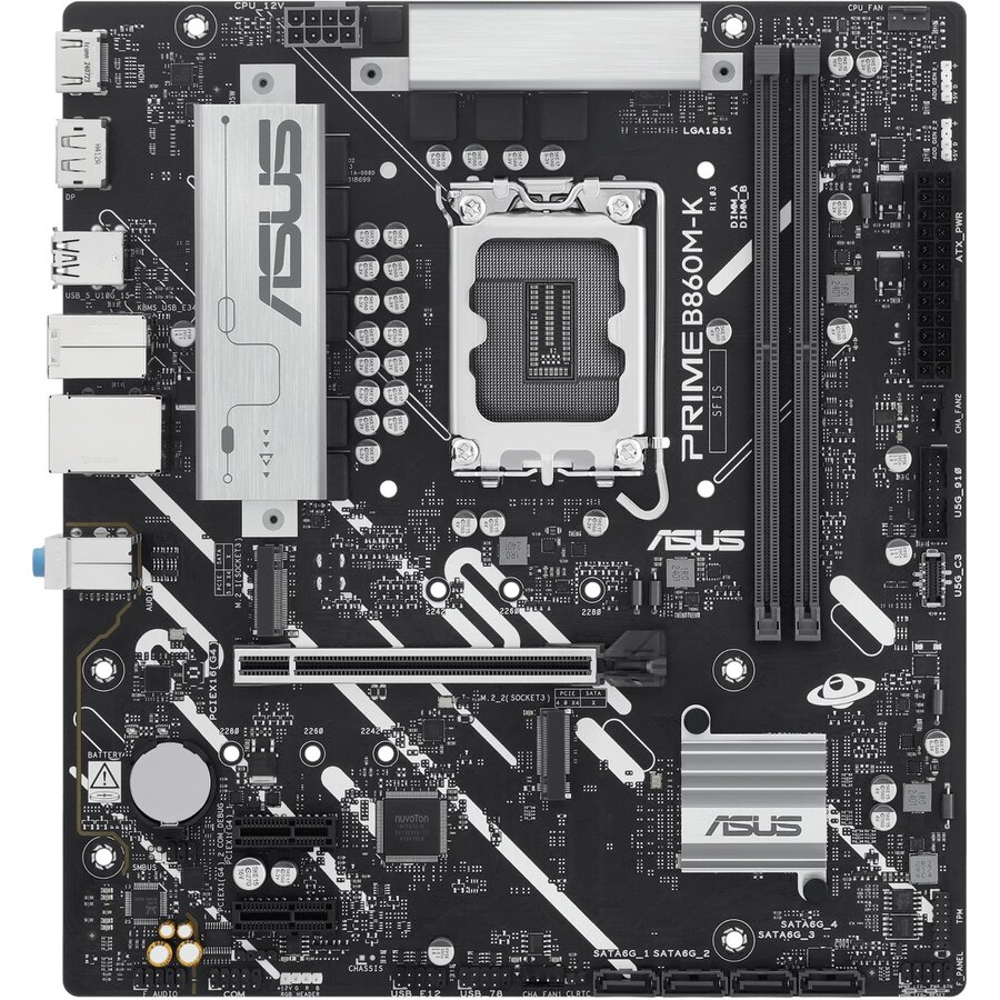 Placa de baza PRIME B860M-K - Socket 1851 - motherboard