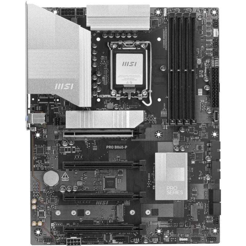 Placa de baza PRO B860-P Intel LGA1851 ATX