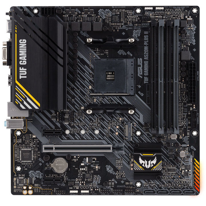 Placa de baza TUF GAMING A520M-PLUS II AMD AM4 mATX