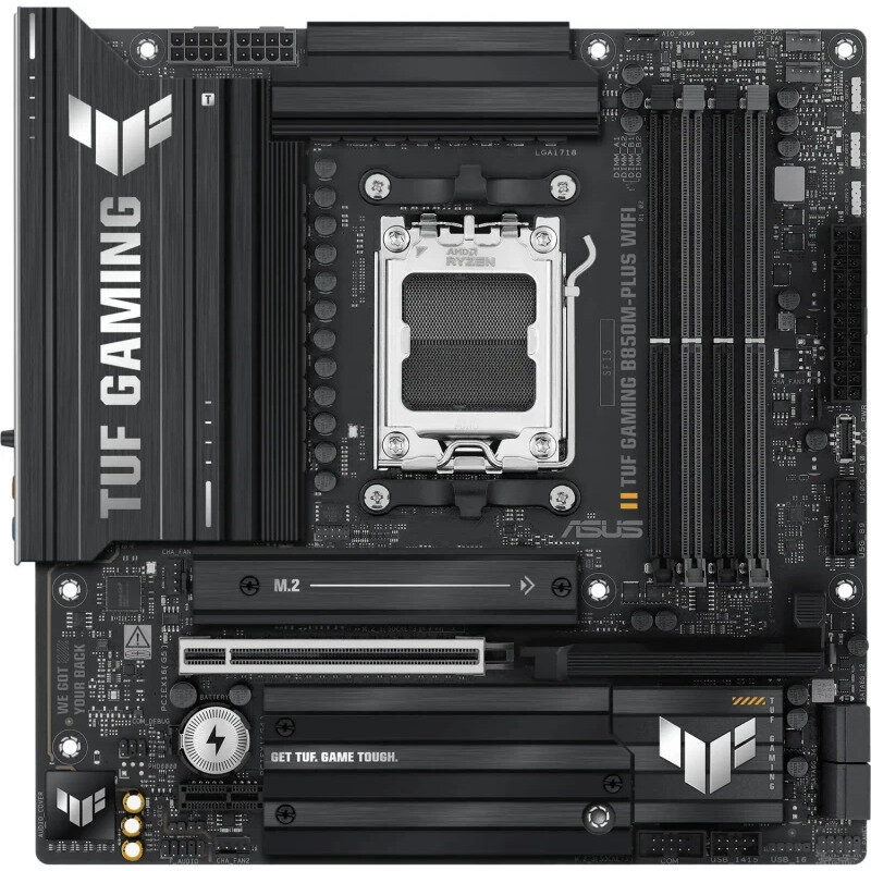 Placa de baza TUF GAMING B850M-PLUS WIFI AMD AM5 mATX
