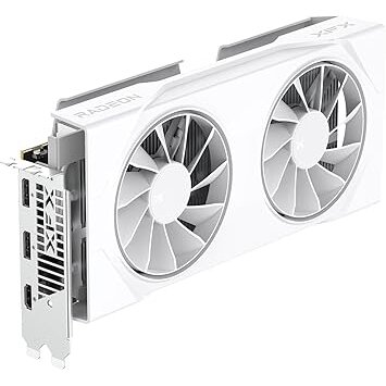 Placa Video 8GB RADEON RX9060XT SWIFT DF OC WHITE Gaming