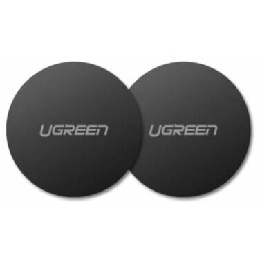 Placute Metalice LP123  Pentru Prindere Magnetica A Smartphone-urilor 2x Buc Negru