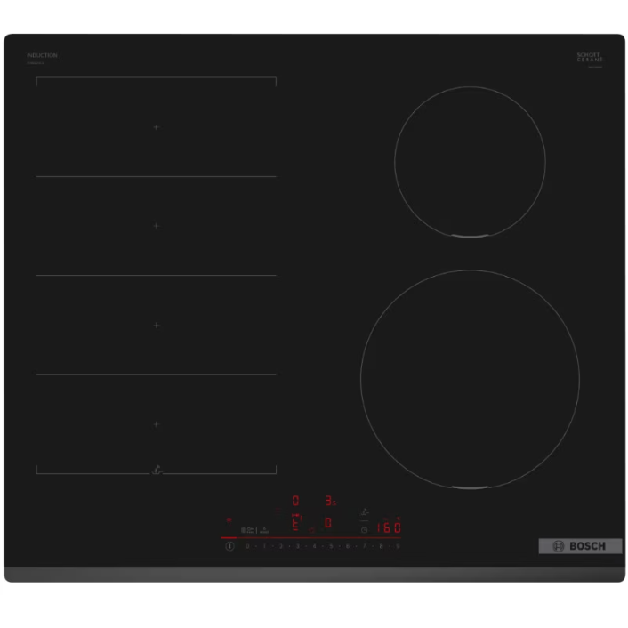Plita Incorporabila PIX631HC1E Inductie  4 Zone   Gatit Home Connect  Flex Zone  Power Boost 60cm Negru