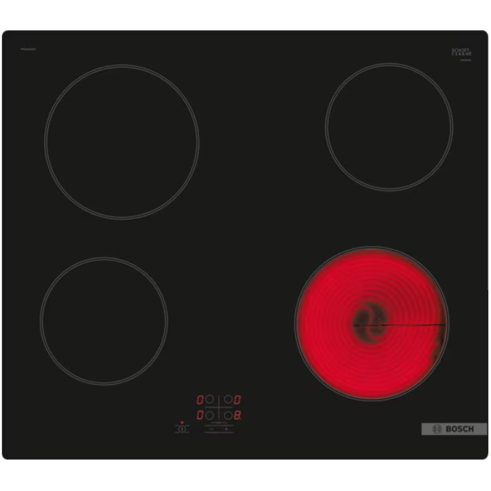 Plita Incorporabila PKE61RAA2E Vitroceramica 4 Zone  Gatit TouchSelect HighSpeed Negru