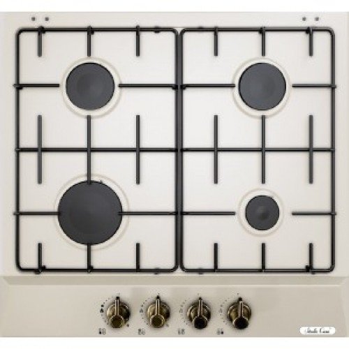 Plita Incorporabila  Rustica Gaz 4 Arzatoare POSITANO Gratare Fonta