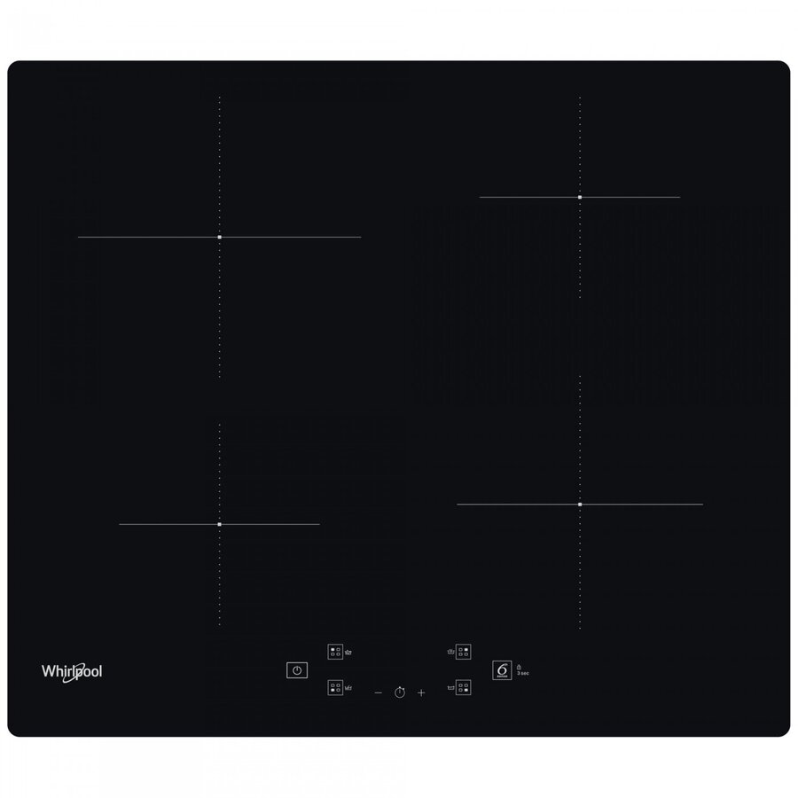 Plita Incorporabila WS Q2160 cu Inductie 4 Zone Control Touch 60Cm Negru