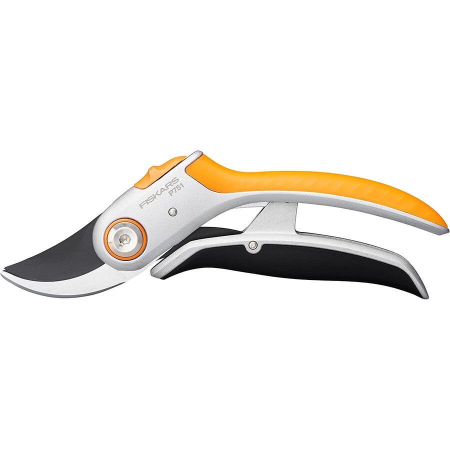 Plus PowerLever bypass secateurs metal P751 (orange/black)