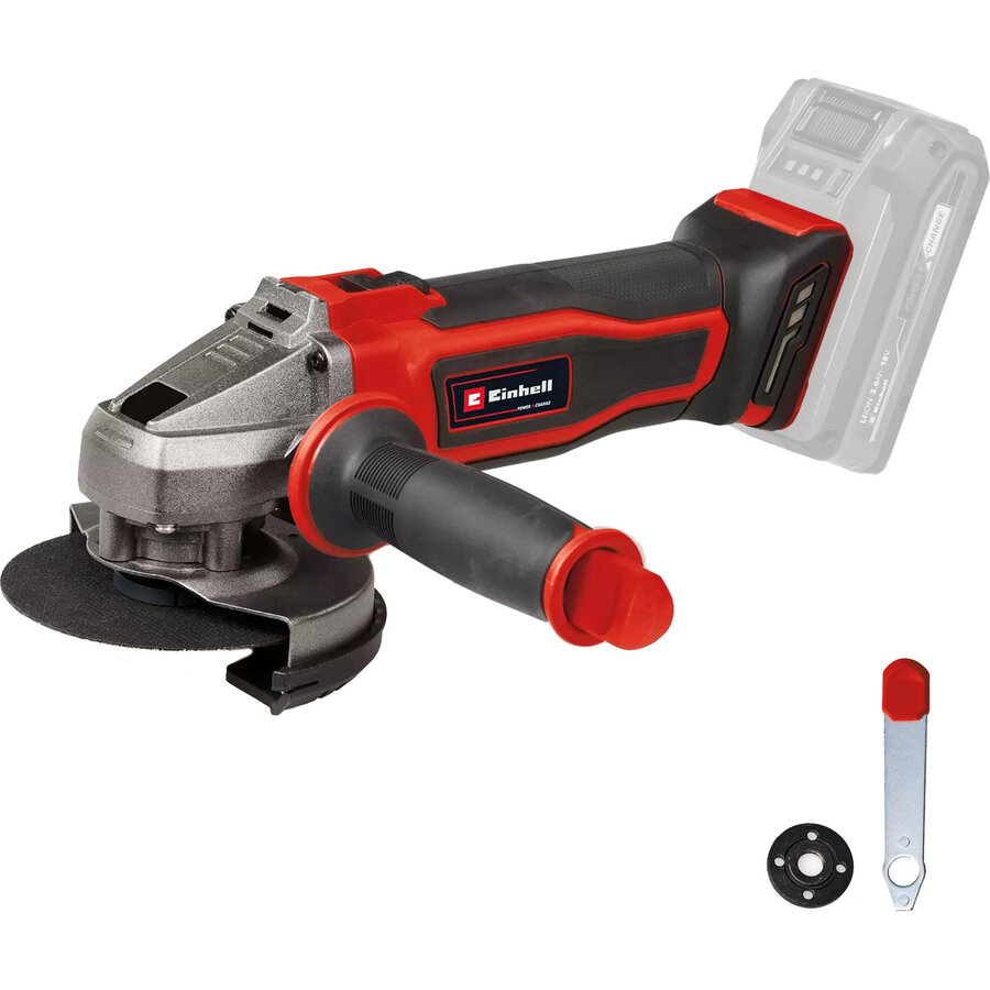 Power X-Change Cordless Angle Grinder TE-AG 18/115-2 Li - Solo, 18 Volt (red/black, without battery and charger)