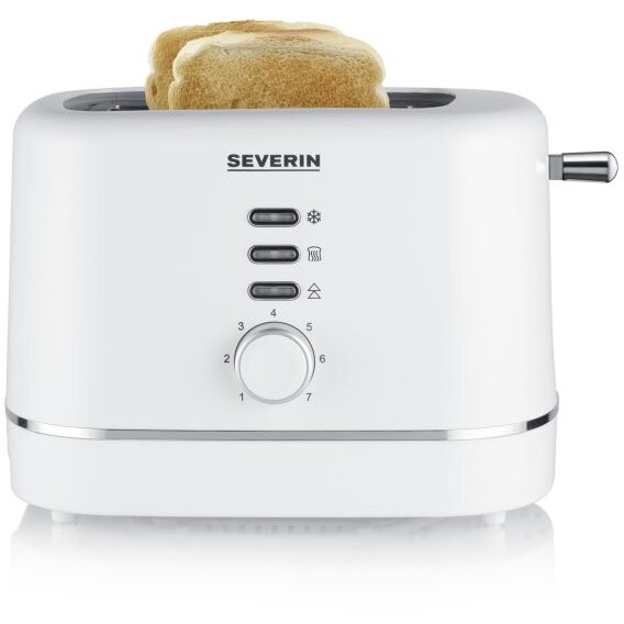 Prajitor de Paine AT 4324 7 Trepte de Rumenire 850W Alb