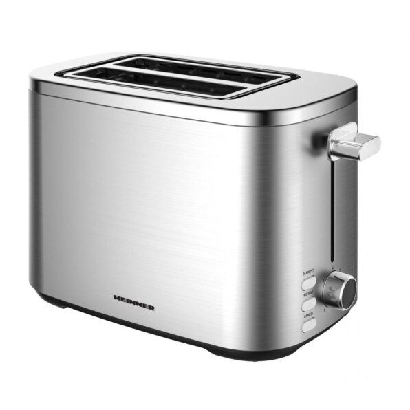 Prajitor De Paine HTP-800SS 800W 2 Felii Argintiu