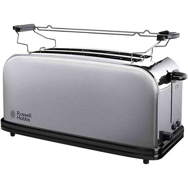 Prajitor de Paine Victory 23520-56 4 Felii 2 Fante Lungi Extra Late 1600W Inox