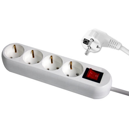 PRELUNGITOR 3X1.5MM 4 PRIZE 5M INTRERUPATOR