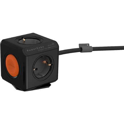 Prelungitor PowerCube Extended Remote Cablu 1.5M Negru
