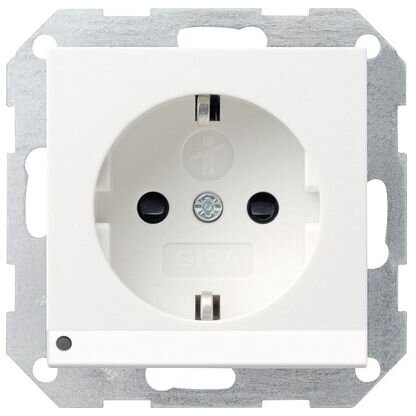 Priza Incastrata 58x79x88mm 16A 250V IP20 Alb