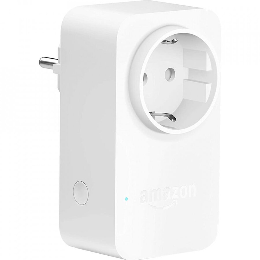Priza Inteligenta Smart Plug 1x Schuko Asistent Vocal Alexa Alb