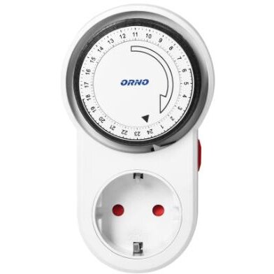 Priza Programabila OR-PRE-443(GS) Mecanica Schuko 3680W 16A IP20 Alb