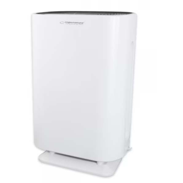 Purificator Aer 43W Ionizare 50m2 4 Nivele Filtrare LCD Telecomanda Alb/Negru