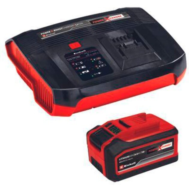 PXC starter kit, Power-X-Change charger Power X-Boostcharger 6A (black/red, including battery Power-X-Change 18V 4-6Ah)