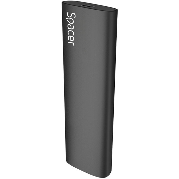 Rack Extern Pentru SSD M.2 PCIe NVMEE Interfata PC USB 3.1 Type C Aluminiu Negru