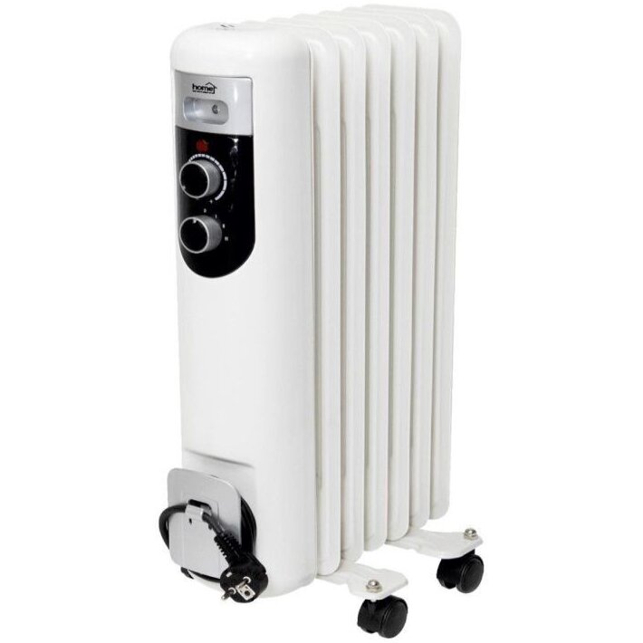 Radiator Electric Cu Ulei 7 Elementi 1500w Tremostat 3 Trepte Putere Protectie Supraincalzire