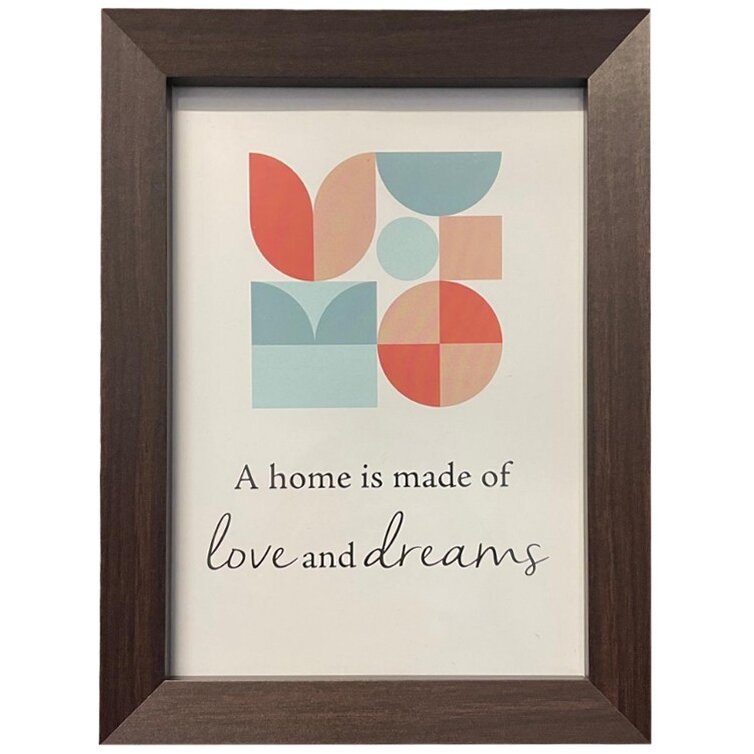 Rama Foto Ethel Lemn Format 15x21Cm Suport Sustinere Cleme Fixare Maro